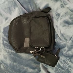 New black mini backpack